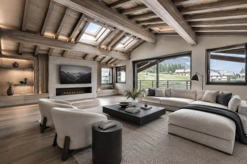 Chalet of 390 m2 in Demi Quartier for sale in Megeve 4223364701