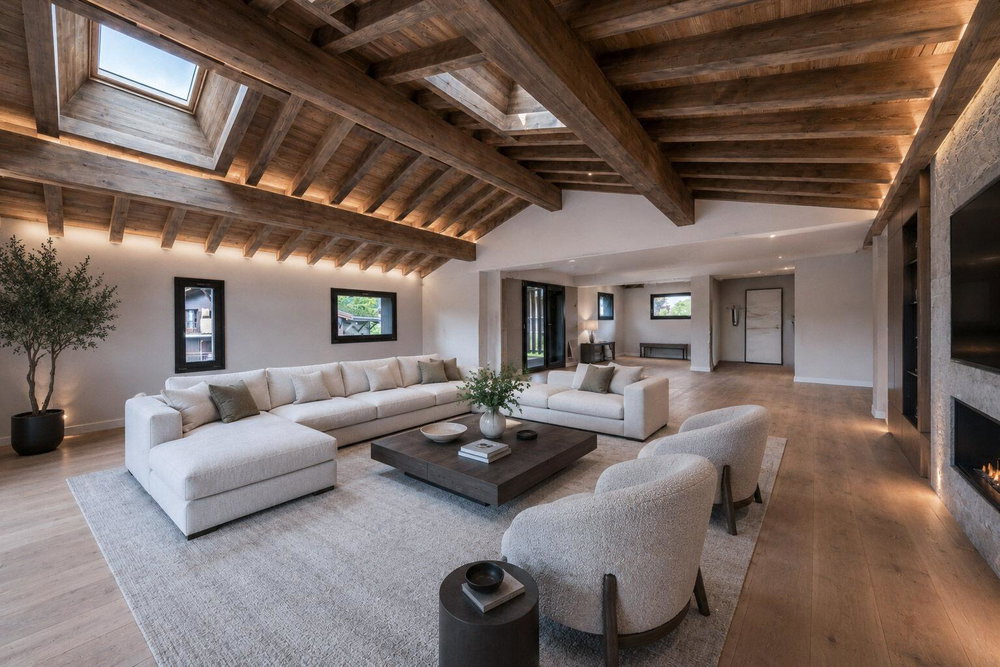 Chalet of 390 m2 in Demi Quartier for sale in Megeve 4223364701
