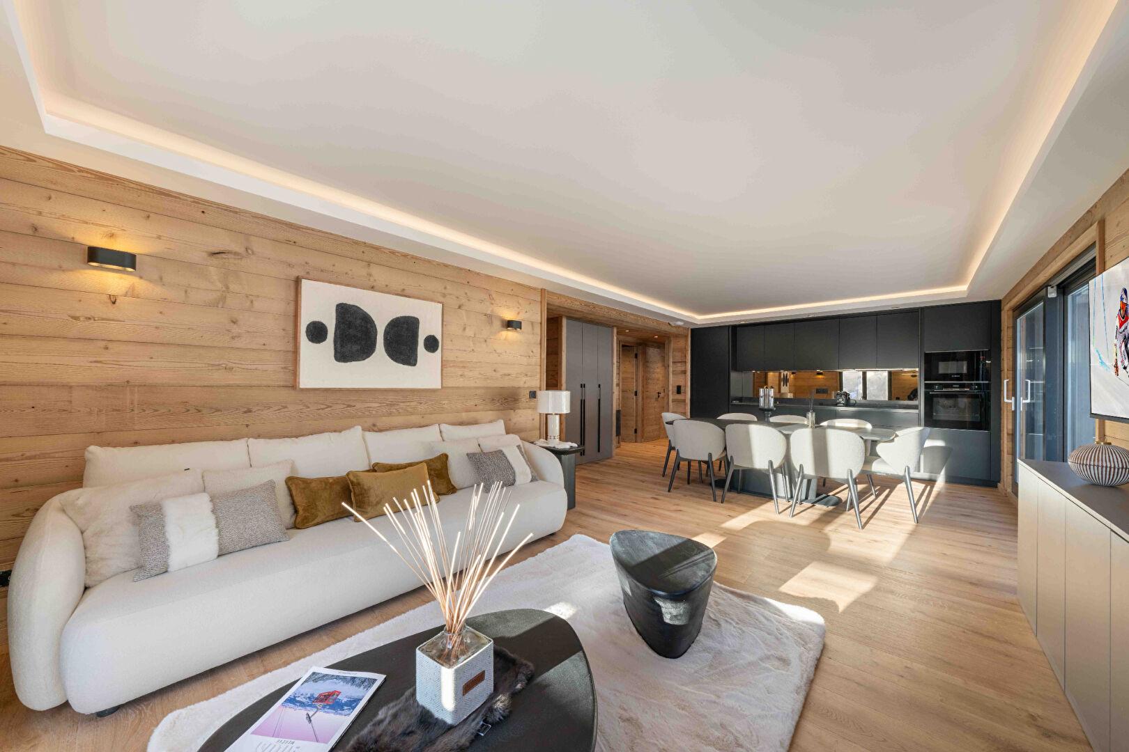 Apartment in the hills above Megève, 3 bedrooms for sale in Megeve 502421824