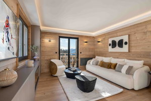 Apartment in the hills above Megève, 3 bedrooms for sale in Megeve 502421824