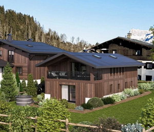 Plot of land of 597 sqm with its building permit cleared in Demi Quartier for sale in Megeve 629432136