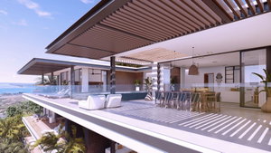 Duplex luxury villa with panoramic ocean view 779253540