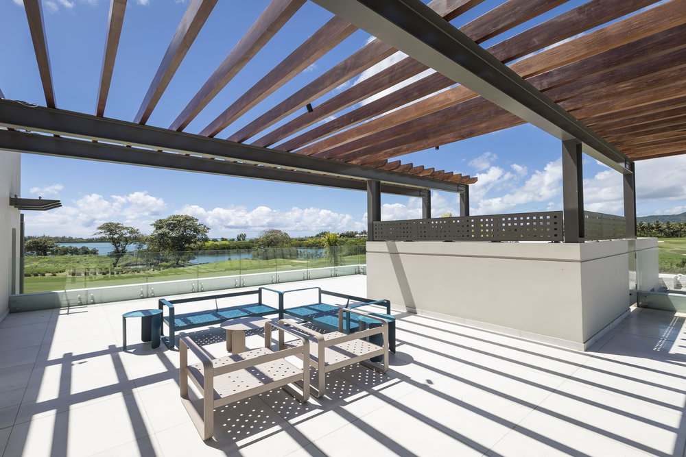 Contemporary 4 bedroom villa with golf view in Anahita, Mauritius 793584401