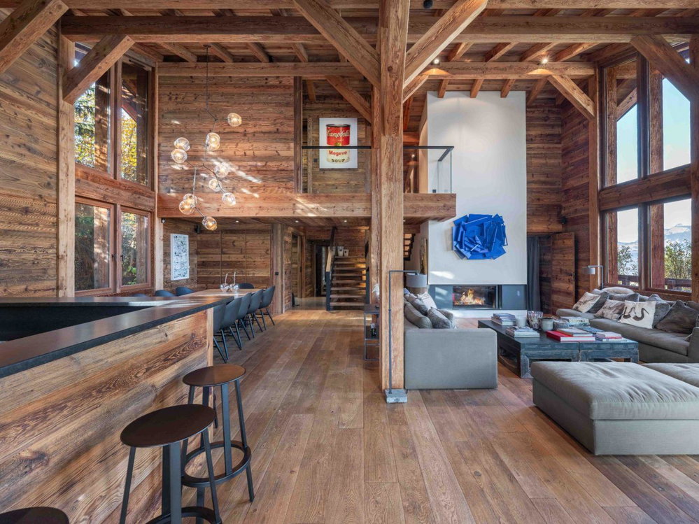 Exceptional Chalet – Six Bedrooms – Panoramic Views for sale in Megeve 843338148