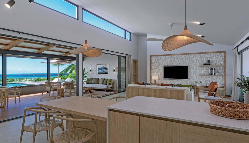 Villa with pool, sea view, and golf course access | Black River, Mauritius 906251077
