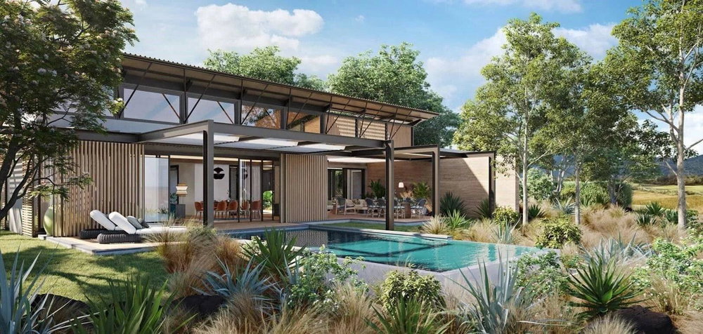 HARMONIE : 204 m² villa with sea view and Le Morne mountain panorama in Rivière Noire 909499962