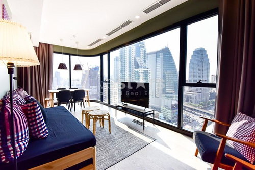 Stunning view modern 2 bedrooms condo for sale in Asoke 3549688989