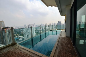3 bedroom spacious private pool condo for sale on Phrom Phong 4087931019