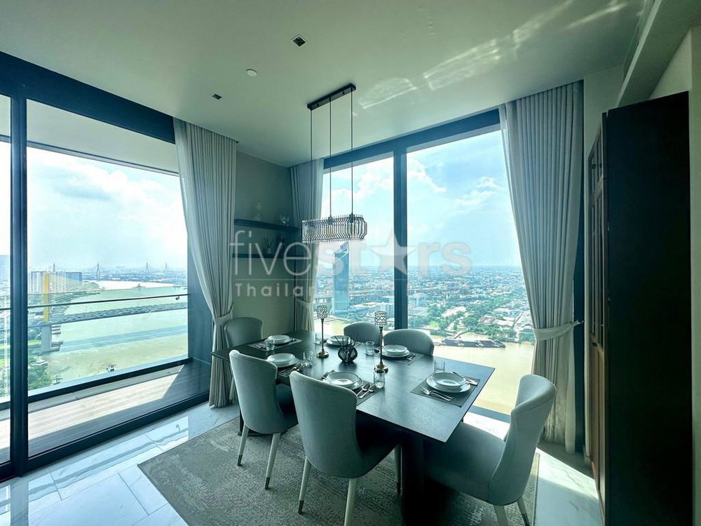 High-end 2 bedroom condo for sale on the Chao Phraya riverside 2323431184