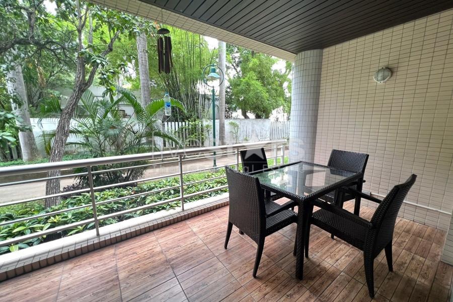 Spacious 3-Bedroom Freehold Beachfront Condo at Baan Sansaran, Hua Hin – Private Garden, Ground Floor Unit 1338937569