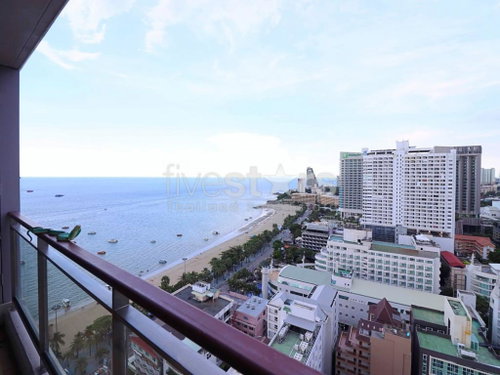 Large 1 bedroom condo with Seaview for sale in Pattaya 2033891043