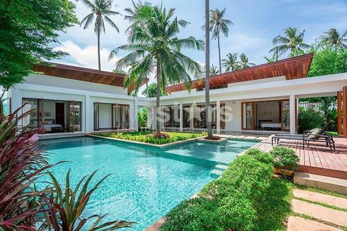 PRAN A LUX : LUXURY 3 BED POOL VILLA JUST FEW STEP TO BEACH 496784363