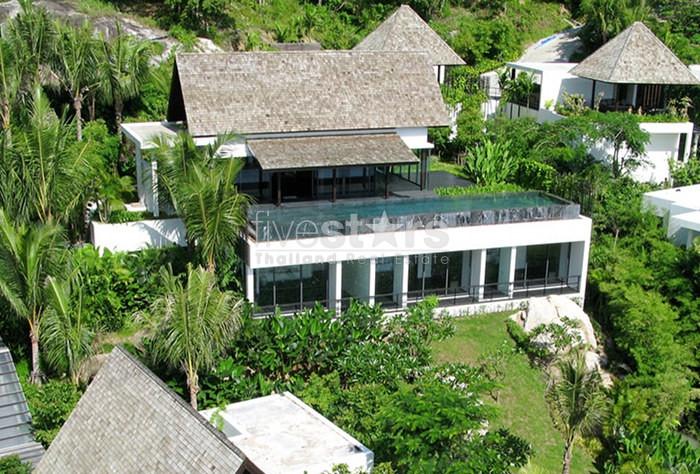 Wonderful villa is on a private cliff on Phuket’s most prized Millionaires’ Mile