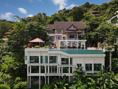 Amazing 7 bedrooms sew-view villa for sale on Patong hill 3864352904