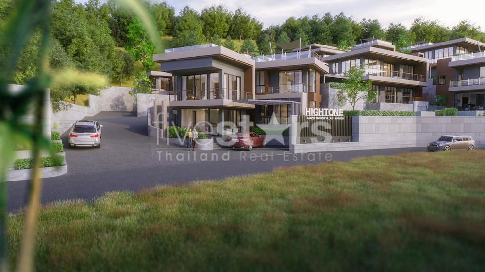 New sea-view villas for sale near Karon beach 2486312764