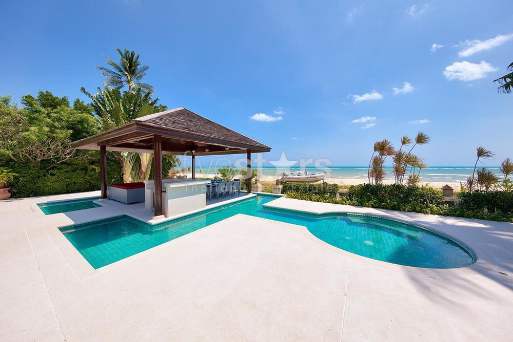 Amazing beachfront pool villa for sale fun Hua Thanon 328819328