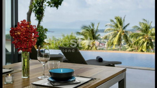 Lovely 3 bedrooms seaview villa for sale in Pai Laem 2292076504