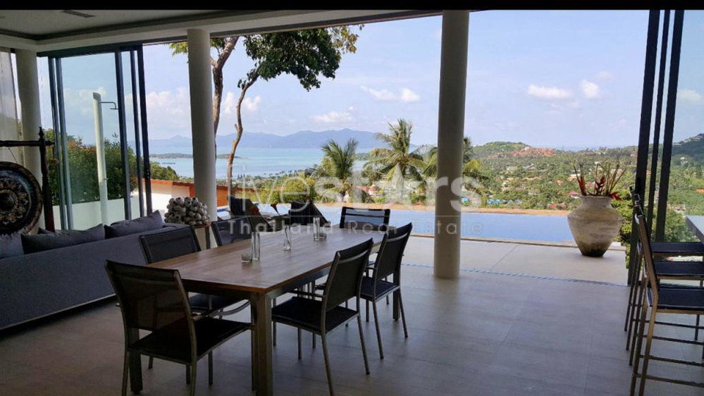 Lovely 3 bedrooms seaview villa for sale in Pai Laem 2292076504
