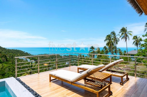 4 bedrooms sea-view villas for sale in Lamai hills 2746424347