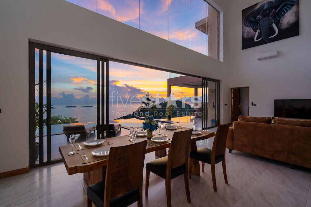 Amazing 4 bedrooms villa for sale in Chaweng Noi Hill 3131583834