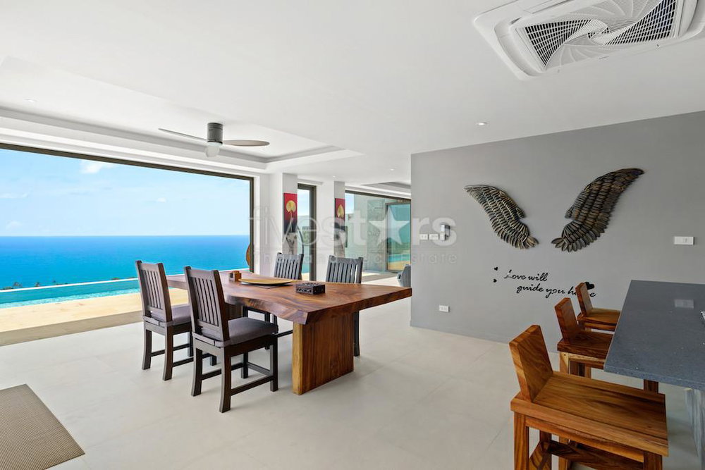New 3 bedrooms sea-view villa for sale Choenmon area 3581298362