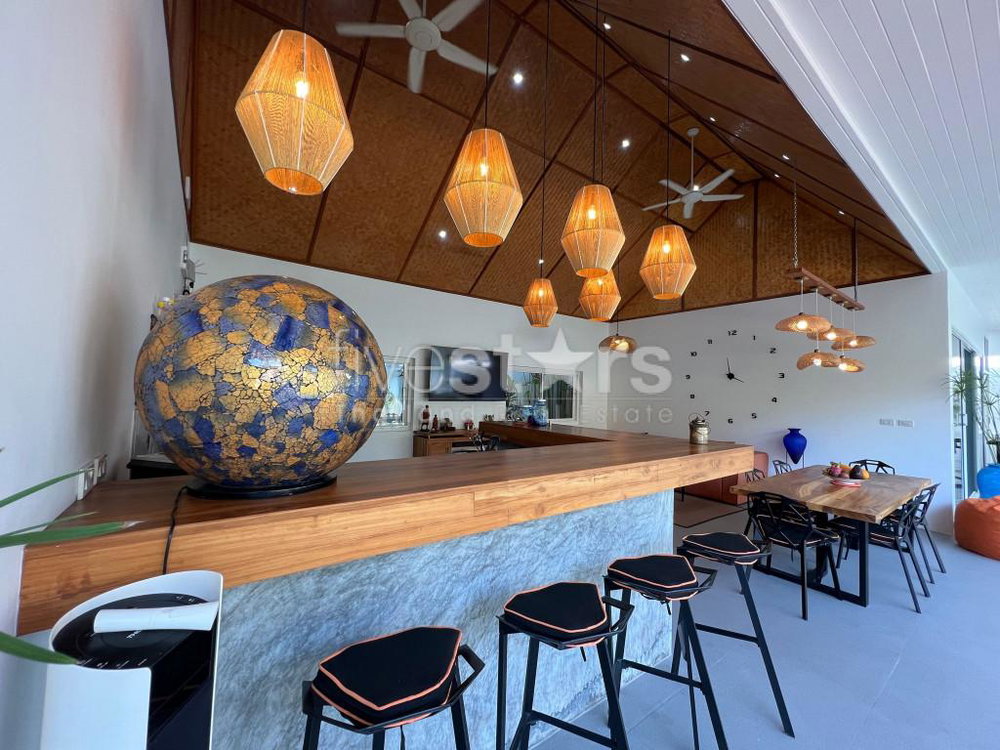 Balinese style villa with 3 bedrooms for sale in Lamai 1518046290