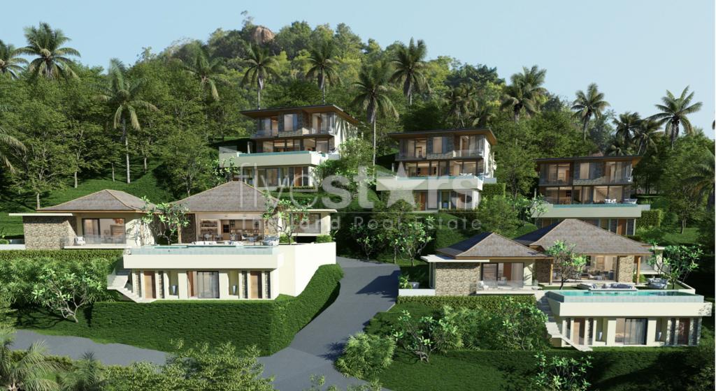 Brand new villa with one of the most beautiful views of Koh Samui