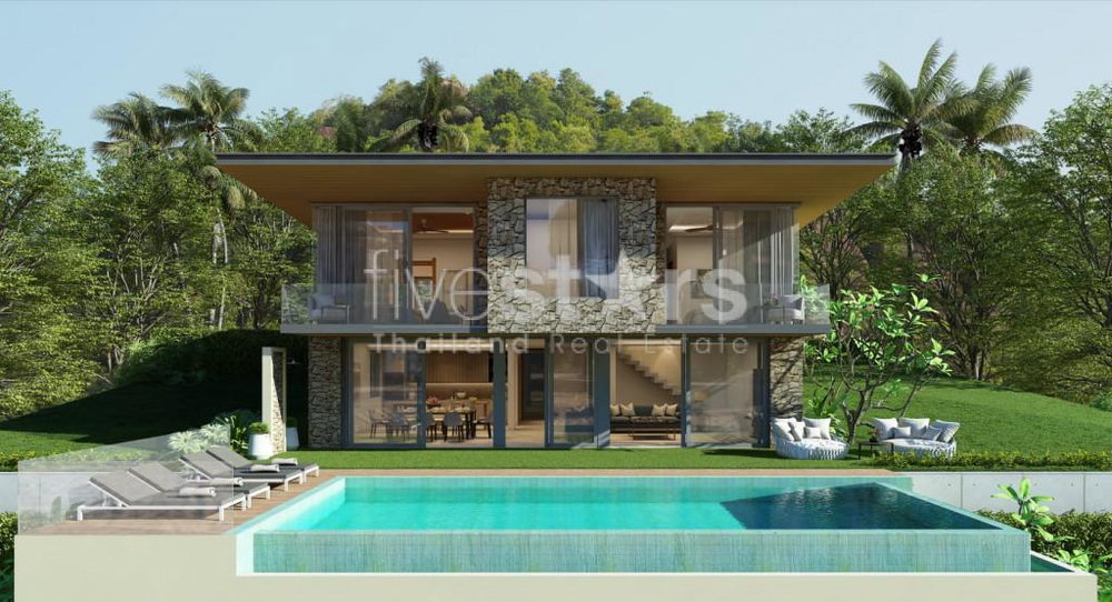 Brand new villa with one of the most beautiful views of Koh Samui 1190658371