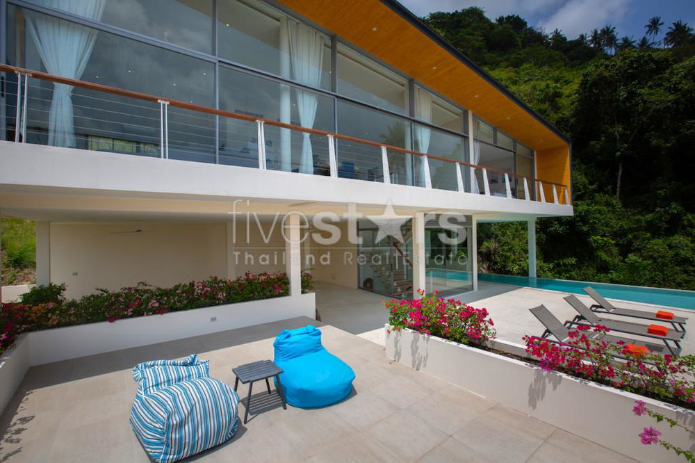 4 bedrooms sea-view villa for sale in Lamai area 2849223285