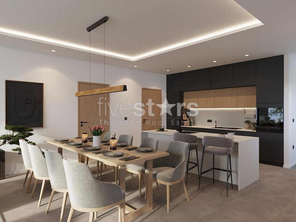Off-Plan 4 bedrooms pool villa for sale in Choengmon. 3751099452