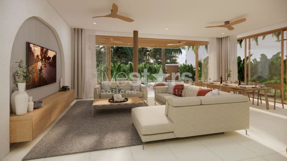 Modern Tropical 4-Bedroom Villa for Sale in Bang Rak, Koh Samui 232540921