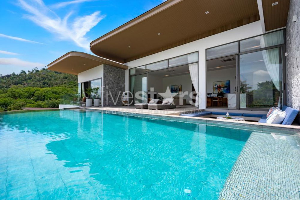 Modern 3-Bedroom Sea View Villa for Sale – Chaweng Noi, Koh Samui 3282726623