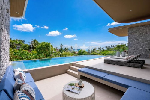Modern 4-Bedroom Sea View Villa for Sale – Chaweng Noi, Koh Samu 3031260745