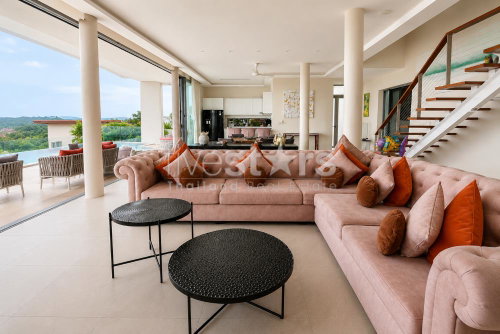 Sea View 4-Bedroom Villa for Sale – Plai laem, Koh Samui 3446793965