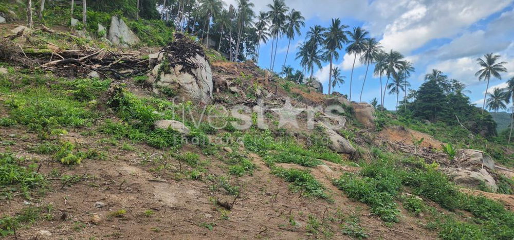 3,200 sqm seaview land For sale in Lamai(2rai) 3717377838