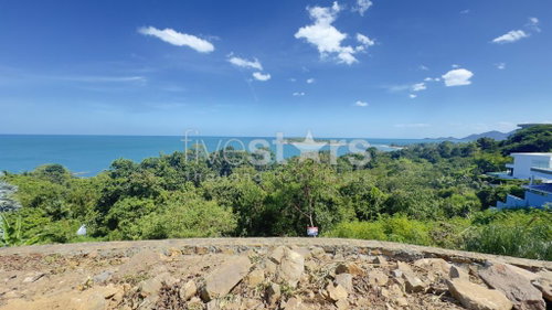 Amazing sea-view land for sale in private estate in Samui 2237580782