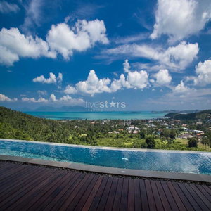 Stunning contemporary hotel with sea view on the Bophut hill 3581892167