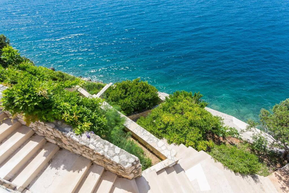 Stone Seafront House near Dubrovnik 439494116