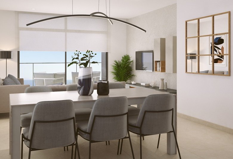 Apartment with sea views in Benidorm, Alicante 4048306375