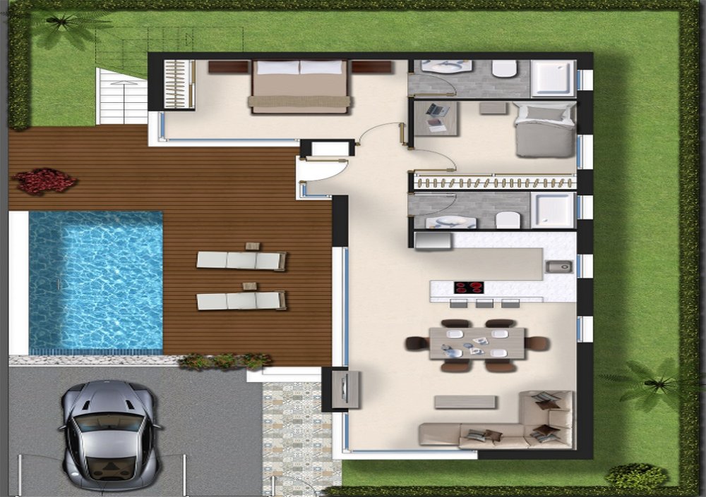 Contemporary style villa in Rojales Hills, Rojales 2312997128
