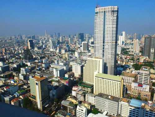 1-bedroom spacious unit with breathtaking city views in Sathorn 81590450