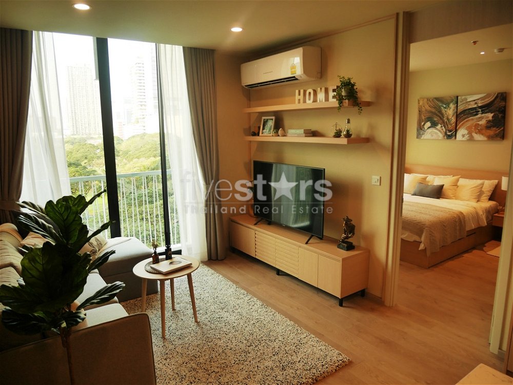 2-bedroom new condo a mere 600m from BTS Asoke! 2459677585