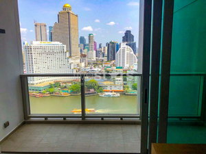 3-bedroom condo with breathtaking river views close to BTS Saphan Taksin 998410519