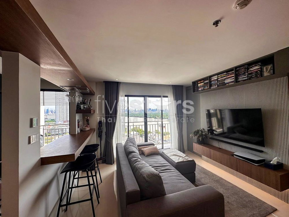 2-bedroom river view condo for sale in Rama 3 area 1238766466