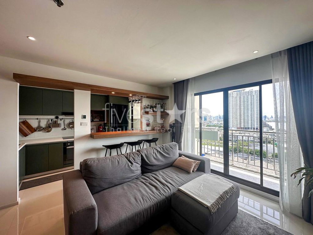 2-bedroom river view condo for sale in Rama 3 area 1238766466