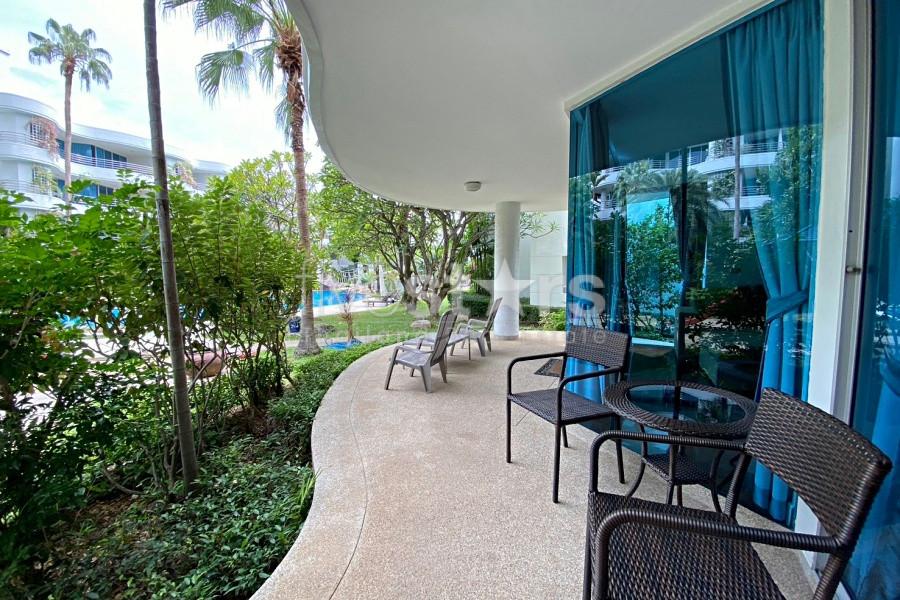 Ground Floor 2 Bedroom Beachfront Condo at Baan Chai Talay 3519553937