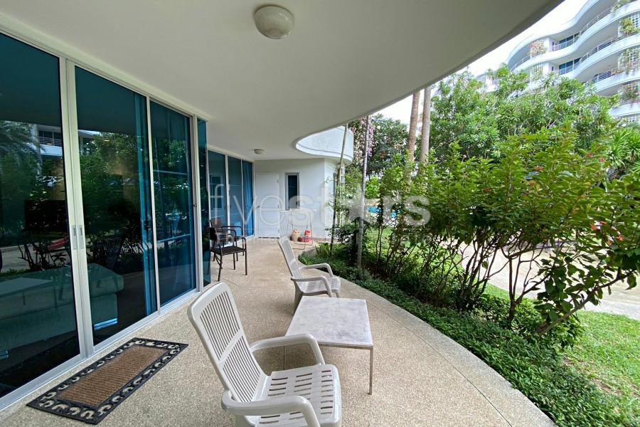 Ground Floor 2 Bedroom Beachfront Condo at Baan Chai Talay 3519553937