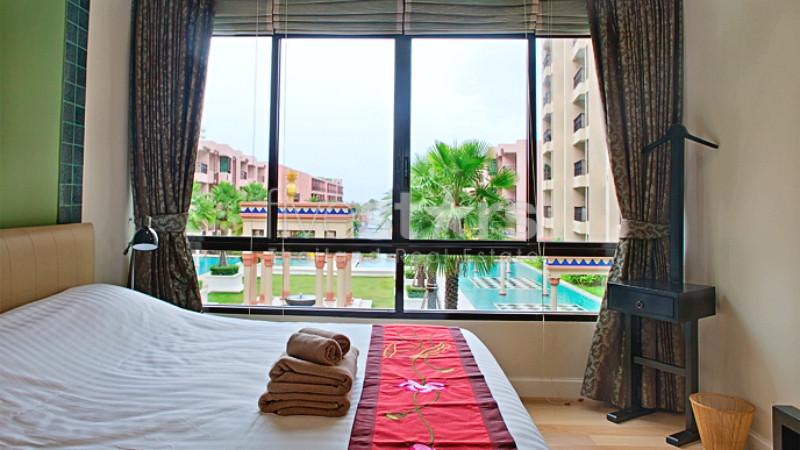 Stunning 3-Bedroom Beachfront Condo with Panoramic Sea and Pool Views at Marrakesh Hua Hin 156987102
