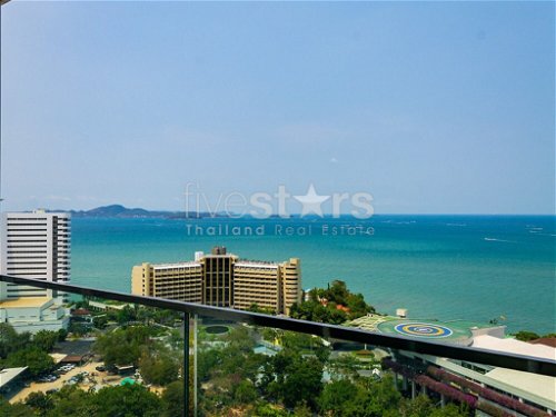 2 bedroom condo with a stunning sea view for sale in Pattaya 3855459062