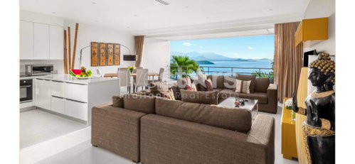For lease Sea view flat 3 Bd Bangrak Koh Samui 741070361